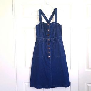 J.Crew Denim Button Down Dress